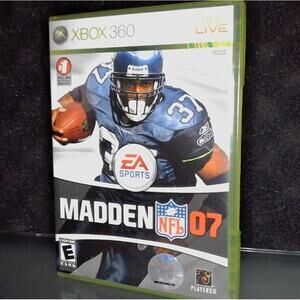 Madden NFL 07 - Xbox 360 Video Game Football 2007 GUC Xbox360 07 !!